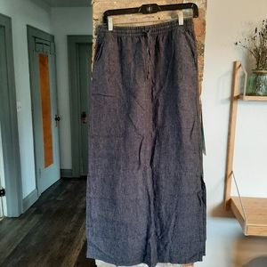 Great Garnet Hill Linen skirt